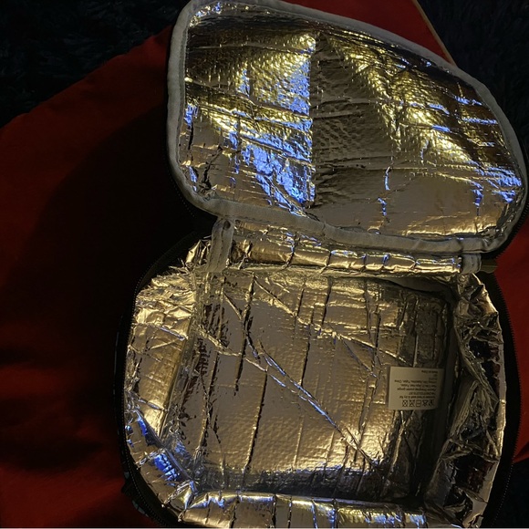 Insulated lunch bag with matching pouch NWOT - Picture 3 of 5